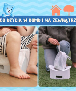 pol pl Potette EasyGo nocnik turystyczny skladany jasnoszary 15 m 21349 4